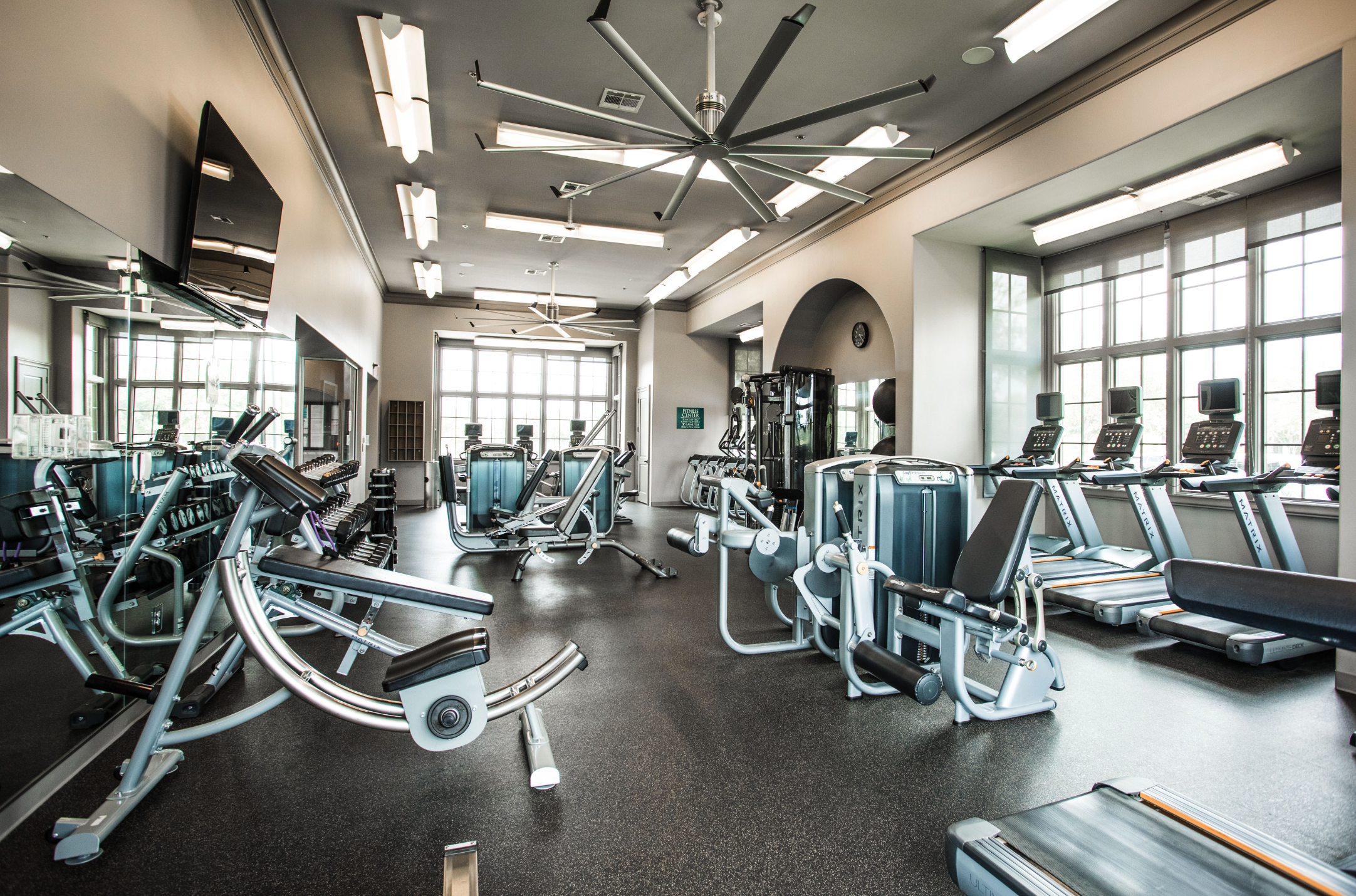 The Club at Riverstone Fitness Room