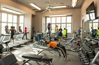 The Club at Riverstone Fitness Room